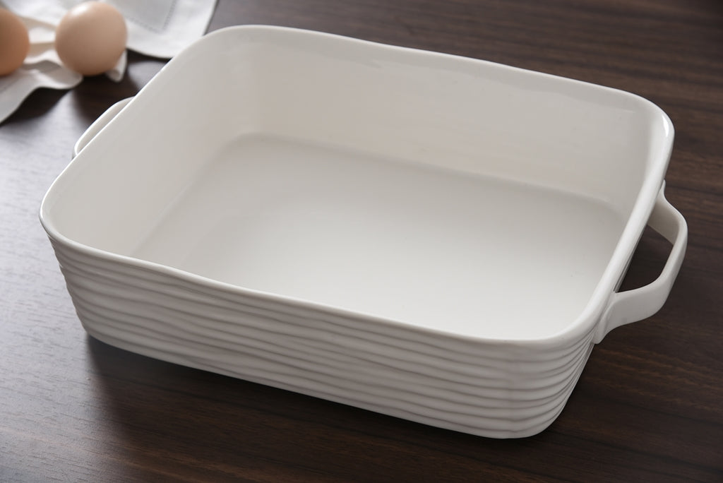 Pampa Bay Le Blanc Rectangular Baking Dish