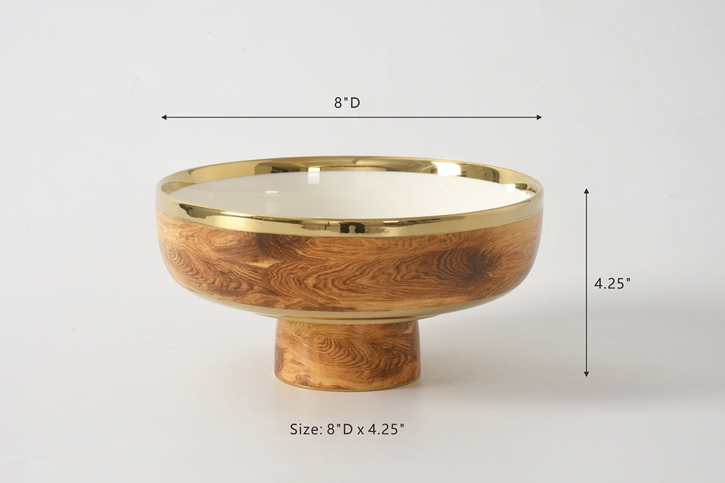 Pampa Bay Madera Medium Footed Bowl