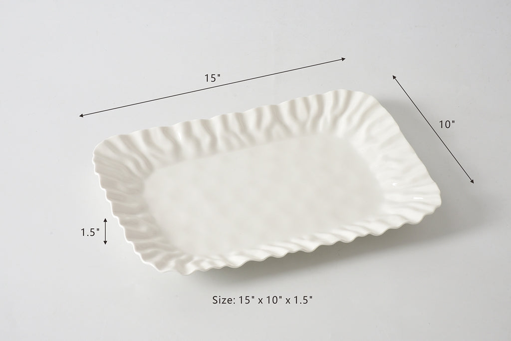 Pampa Bay Mascali Bianca Medium Deep Tray