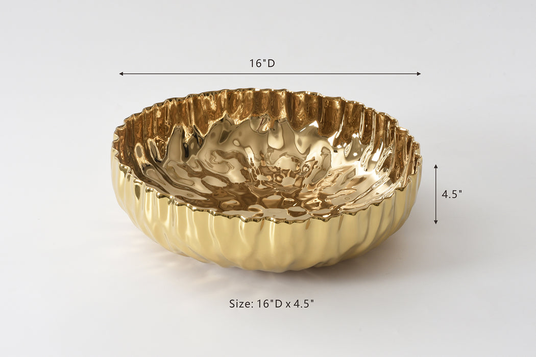 Pampa Bay Mascali D'Oro Extra Large Shallow Bowl