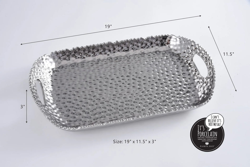 Pampa Bay Millennium Rectangular Tray With Handles