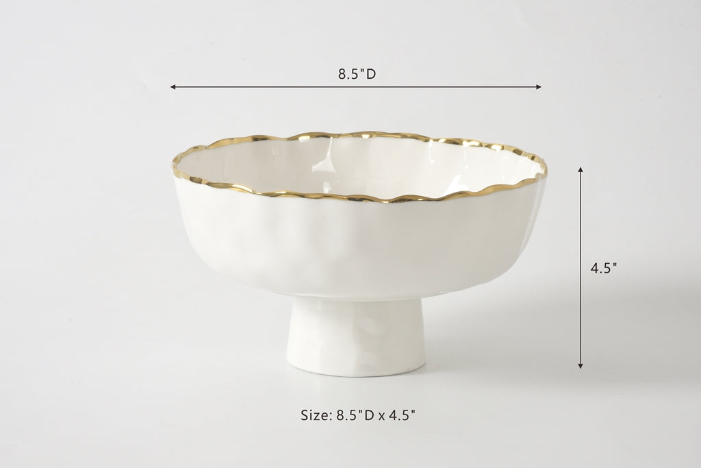 Pampa Bay Portofino Medium Footed Bowl