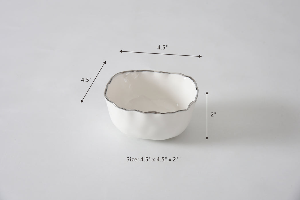 Pampa Bay Portofino Plata Snack Bowl