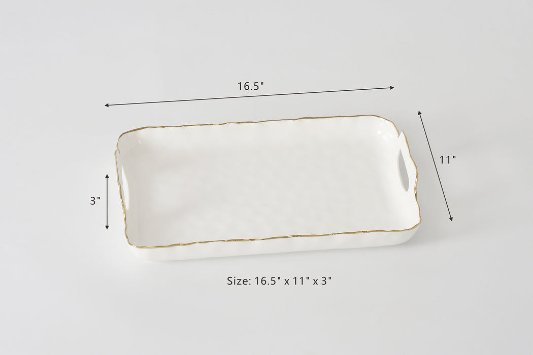 Pampa Bay Portofino Rectangular Tray With Handles