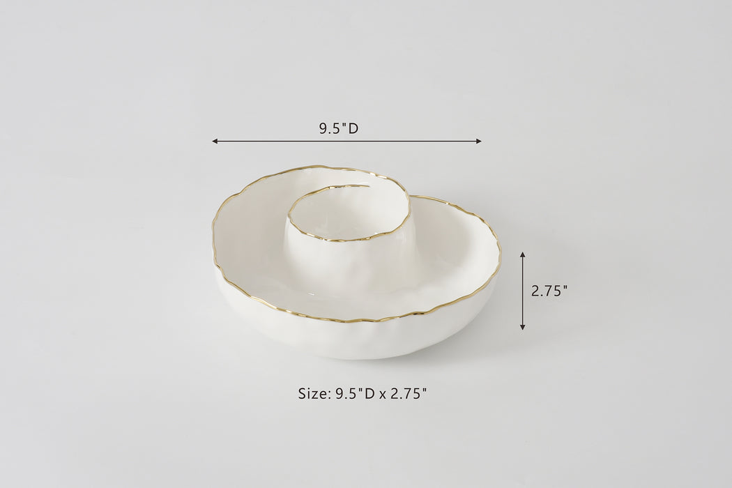 Pampa Bay Portofino Round Chip and Dip