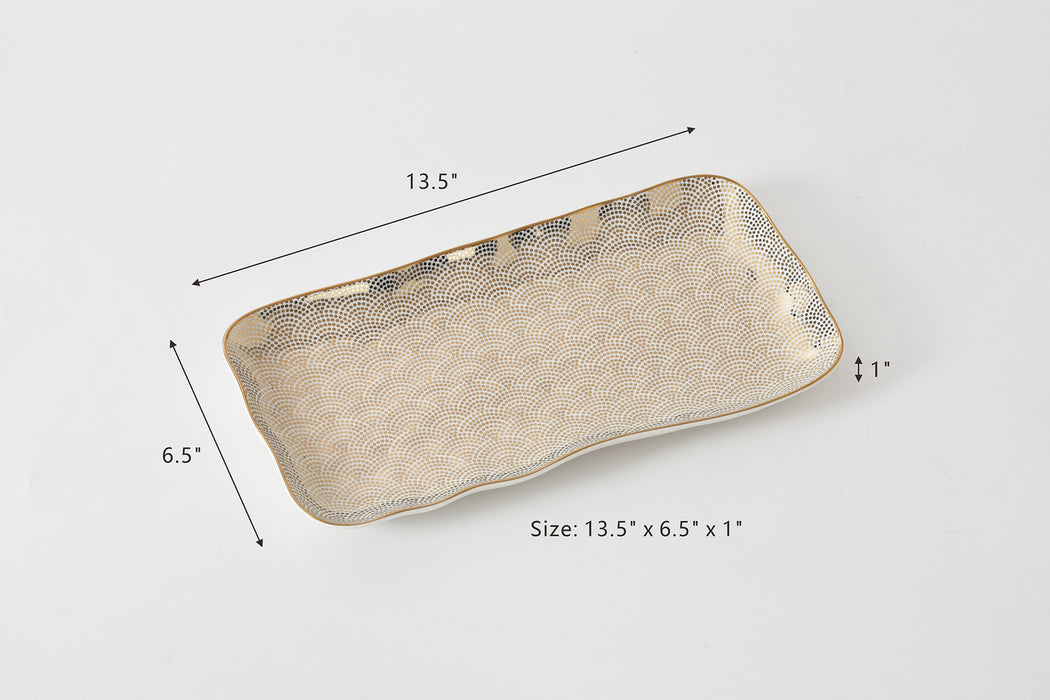 Pampa Bay Sensu Rectangular Tray