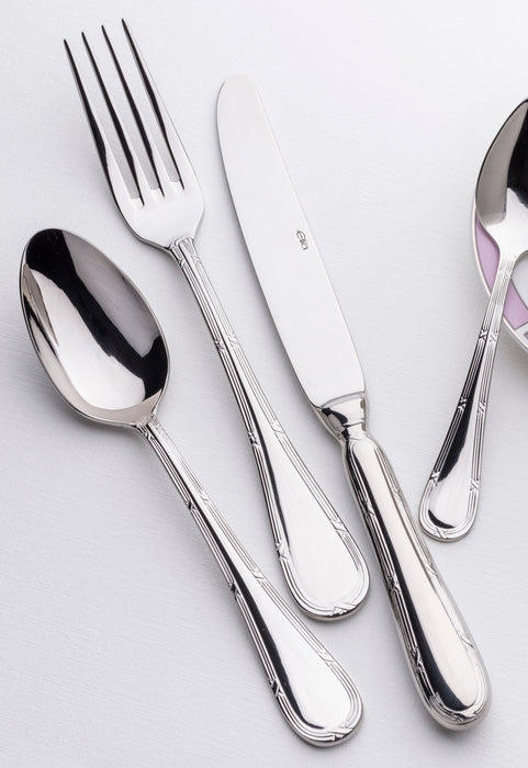 Elia R-Ribbon 24pc 18/10 Stainless Steel Cutlery Set (Solid Knife Handle)