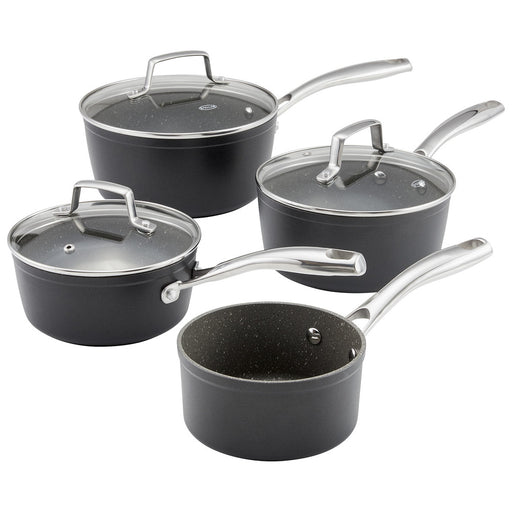 Stellar Rocktanium, 4 Piece Saucepan Set, Non-Stick - La Belle Table - SPA4