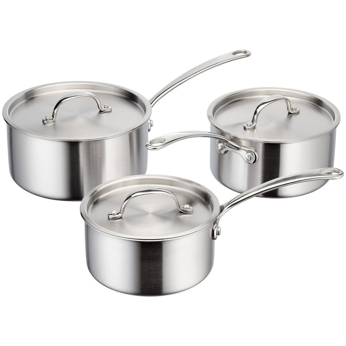 Stellar Eclipse, 3 Piece Saucepan Set - La Belle Table - STPA1