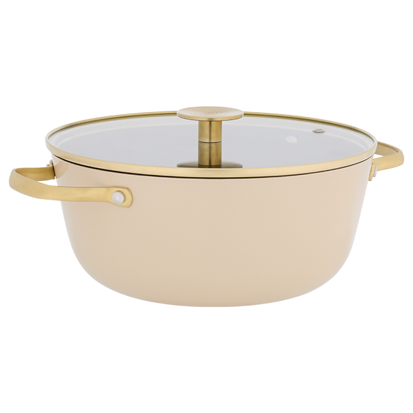 Stellar Cast Light 24cm Casserole, Clay