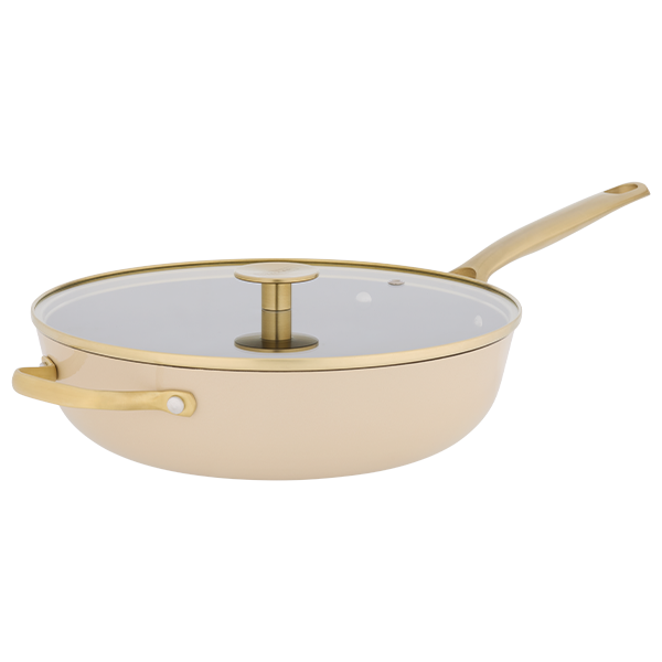 Stellar Cast Light 28cm Saute Pan, Clay