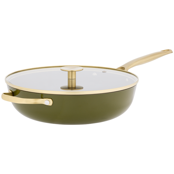 Stellar Cast Light 28cm Saute Pan, Olive