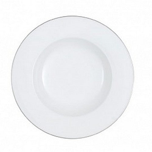 Villeroy and Boch Anmut Platinum Rimmed Soup Plate - La Belle Table - VB1046362700