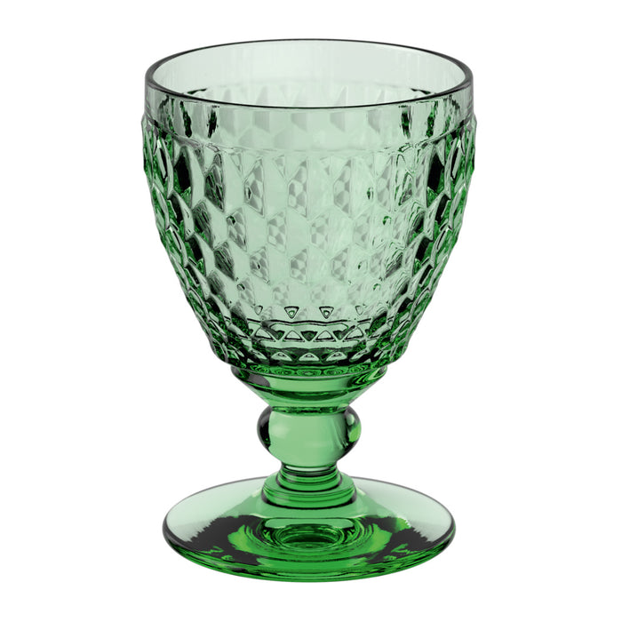 Villeroy and Boch Boston Coloured White Wine Goblet Green Set of 4