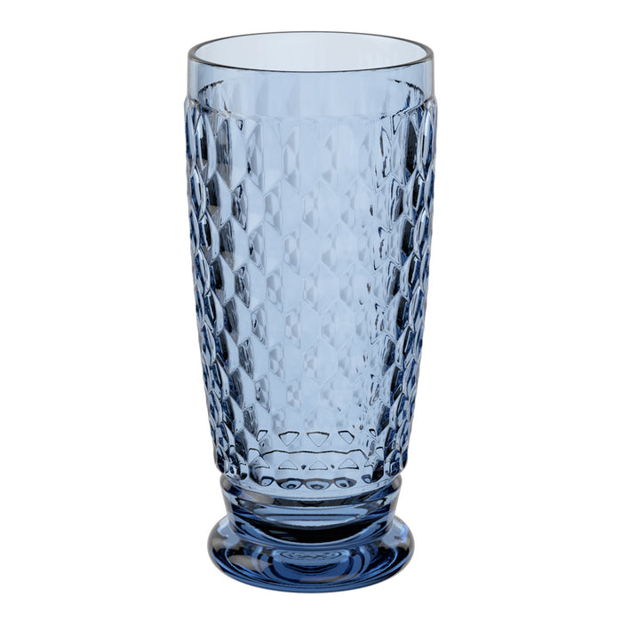 Villeroy and Boch Boston Coloured Highball Tumbler Blue Set of 4