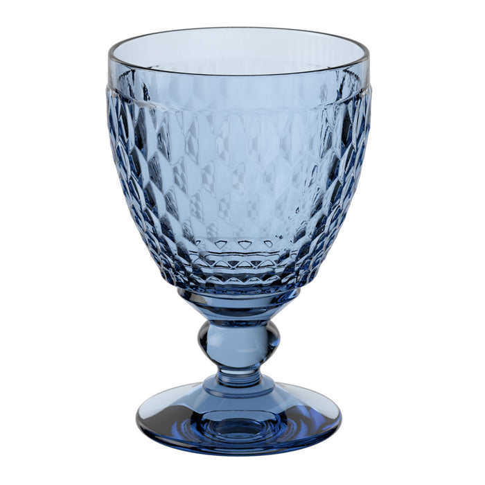 Villeroy and Boch Boston Coloured Water Goblet Blue Set of 4