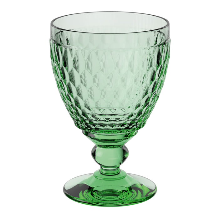 Villeroy and Boch Boston Coloured Water Goblet Green Set of 4