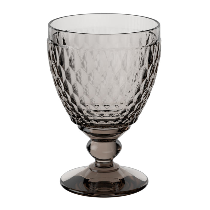 Villeroy and Boch Boston Coloured Water Goblet Smoke Set of 4