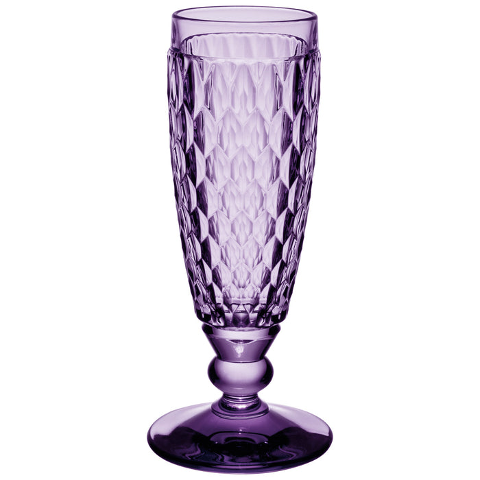 Villeroy and Boch Boston Lavender Champagne Flute Set of 4