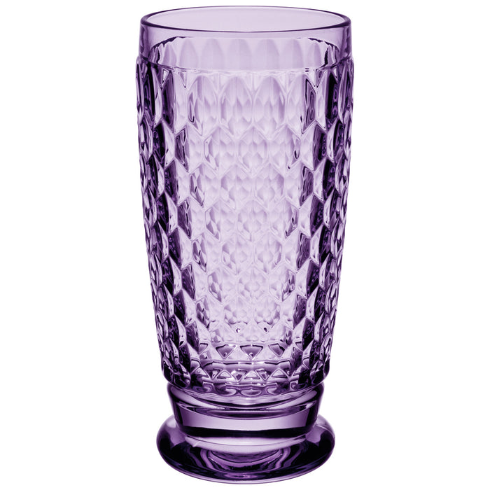 Villeroy and Boch Boston Lavender Highball/Beer Tumbler Set of 4