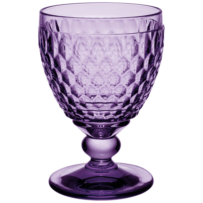 Villeroy and Boch Boston Lavender Water Goblet Set of 4