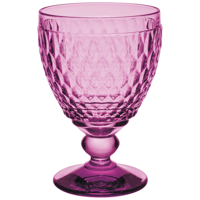 Villeroy and Boch Boston Berry Red Wine Goblet Set of 4