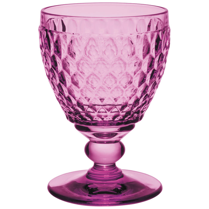 Villeroy and Boch Boston Berry White Wine Goblet Set of 4
