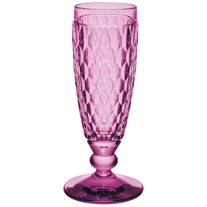 Villeroy and Boch Boston Berry Champagne Flute Set if 4