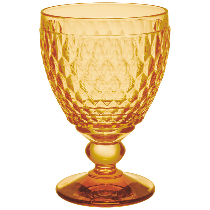 Villeroy and Boch Boston Saffron Red Wine Set of 4