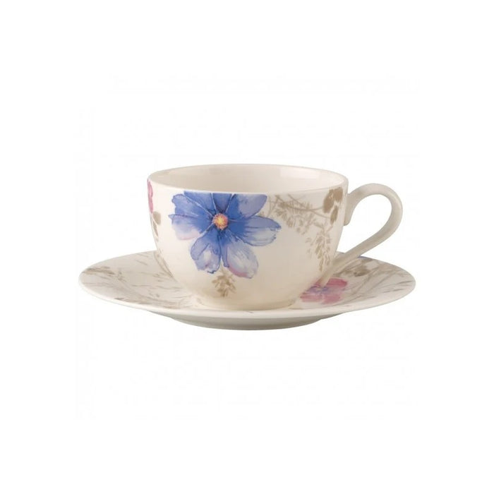 Villeroy and Boch Mariefleur Gris Basic Breakfast Cup & Saucer