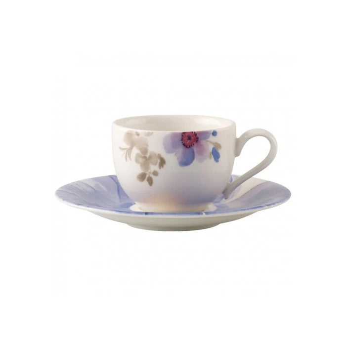 Villeroy and Boch Mariefleur Gris Basic Espresso Cup & Saucer