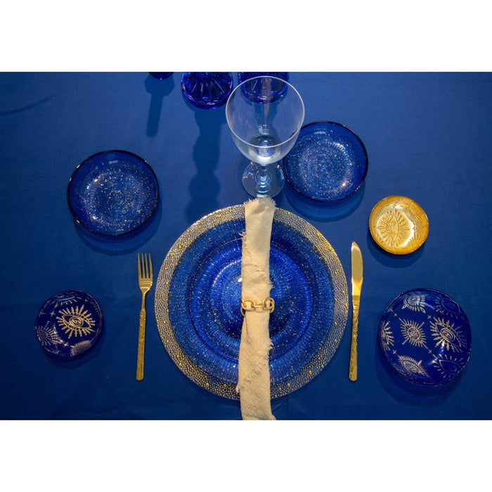 Aulica Set of 4 gold chain napkin rings