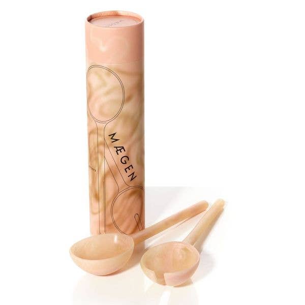 MÆGEN Salad Servers - Coral Set