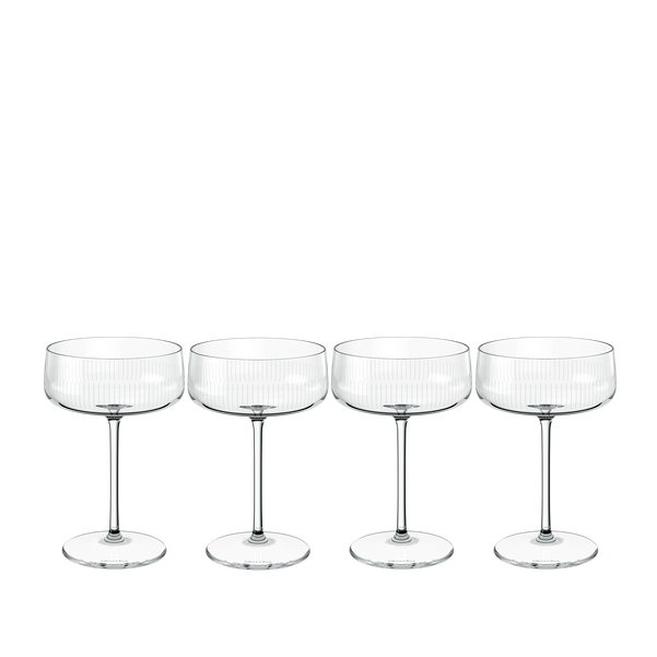 Afina Sparkling Wine/Champagne Coupe, 4 pieces 120ml