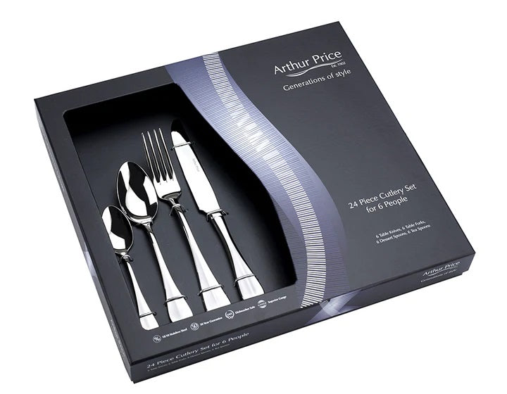 Arthur Price Classics Baguette 24pc Gift Boxed set
