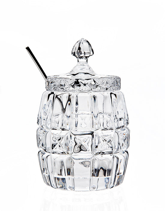 Jam / Honey Jar with Serving Spoon