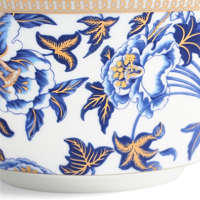 Wedgwood Blue Hibiscus Cereal Bowl
