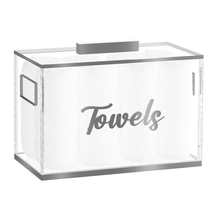Feldart Classic Towel Box Silver