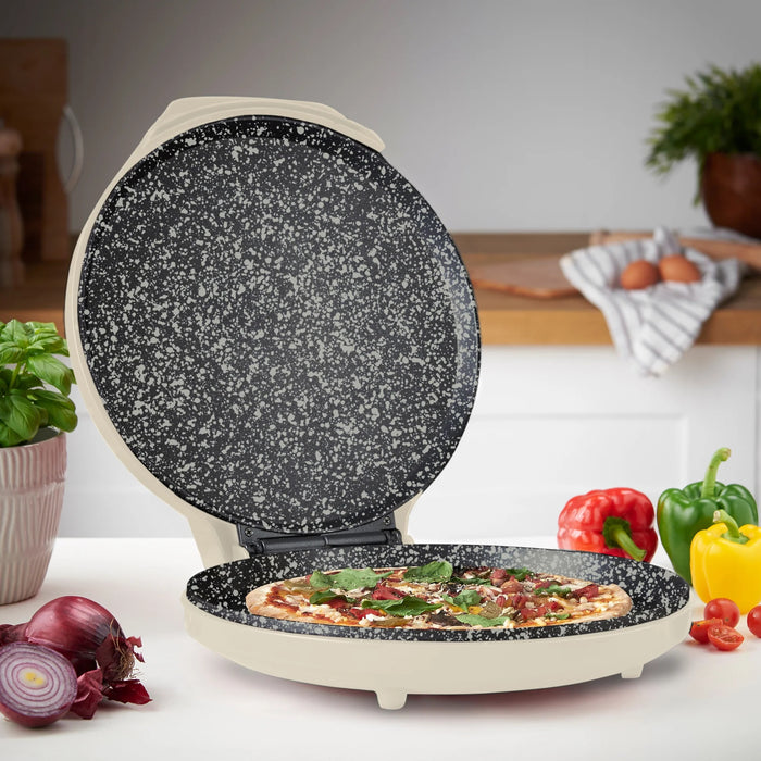 MisterChef 30cm Cream Electric Pizza Maker