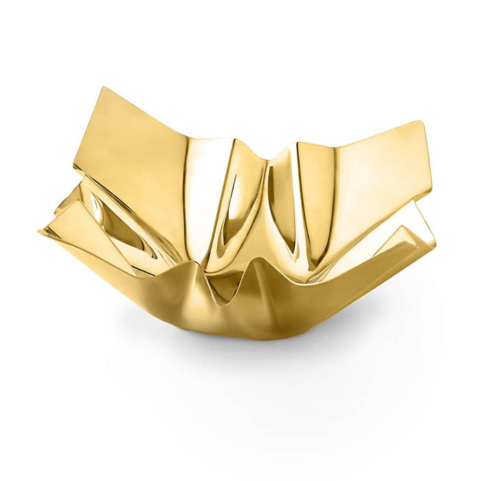 Godinger Cerro Small Gold Square Bowl