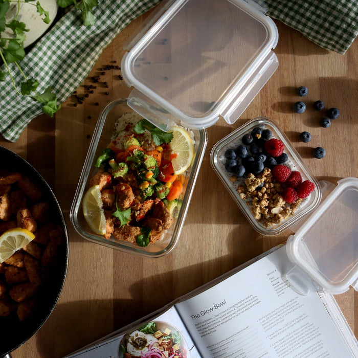 Glass Food Storage Container 10pc Set with Lids
