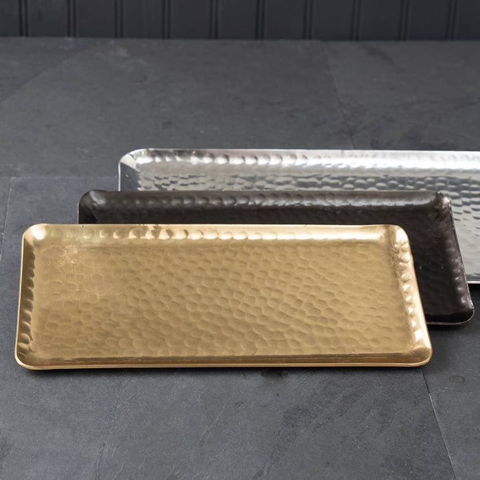 Gold Hammered Plate/Tray