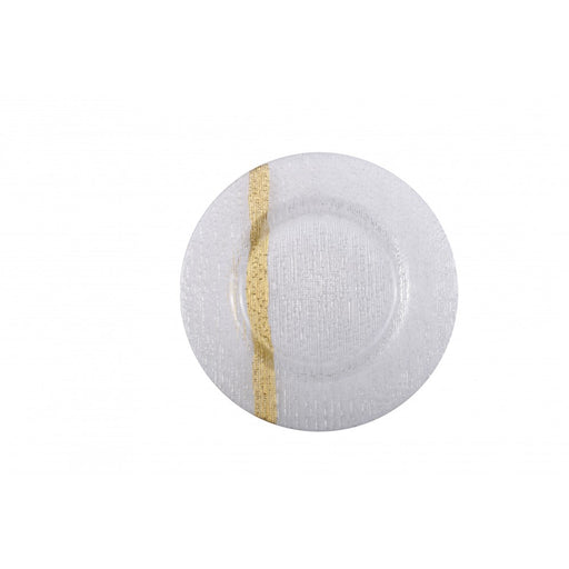 Aulica Golden Lined Dessert Plate - La Belle Table - 680817