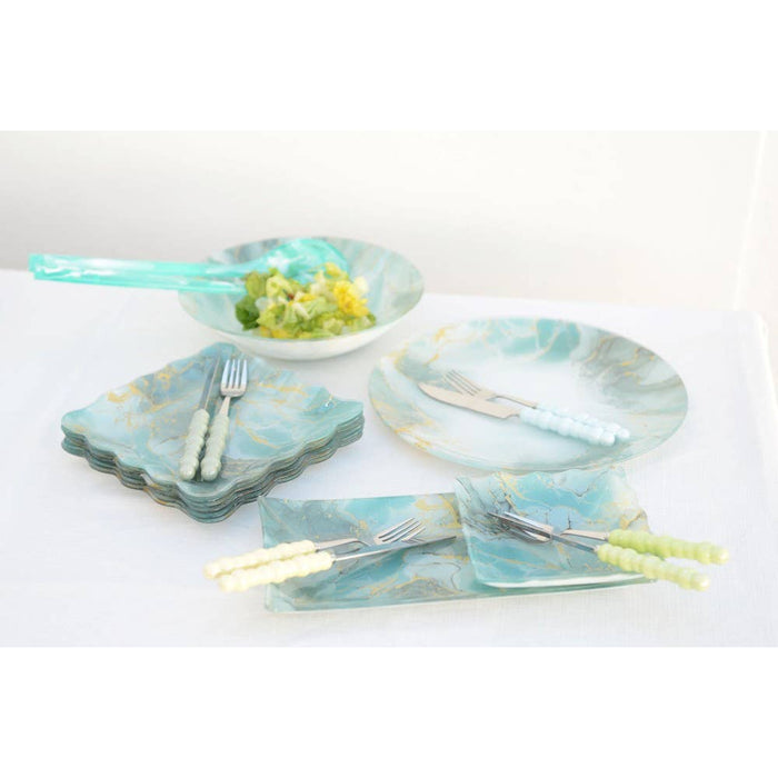 Aulica Golden ocean rectangular trays 29.5x15cm