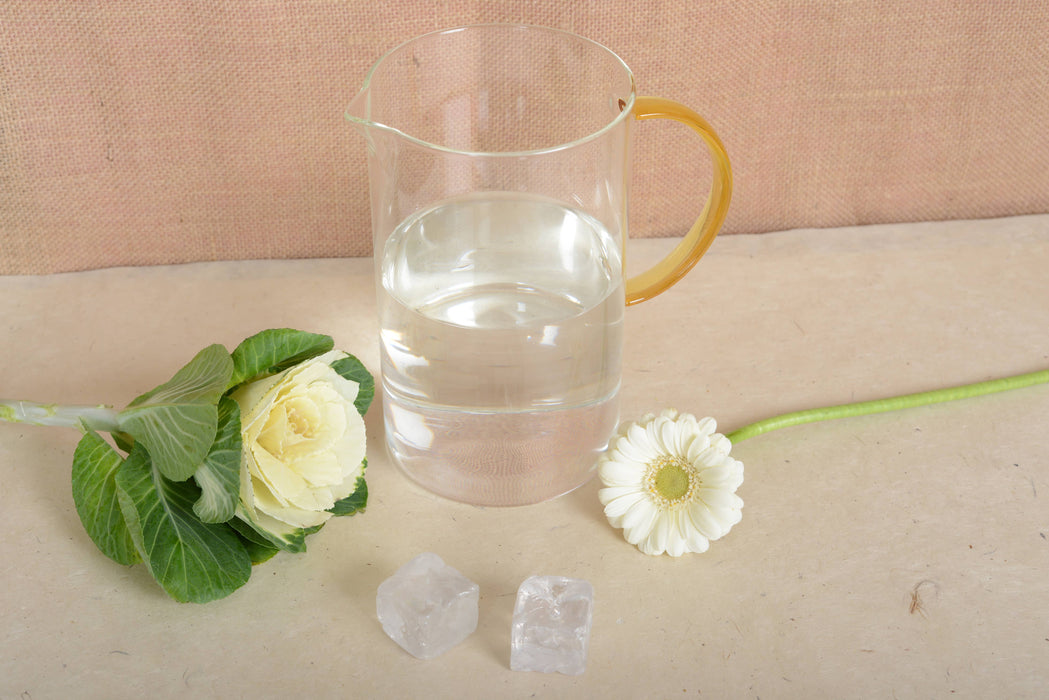 Aulica 1.5l Glass Pitcher With Yellow Handle