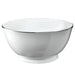 Guy Degrenne Galon Platine Round Salad Bowl - La Belle Table - GDGP008