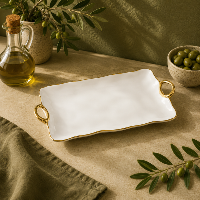 Pampa Bay Golden Handles Large Platter