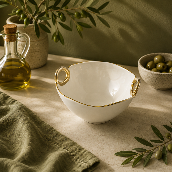 Pampa Bay Golden Handles Medium Bowl
