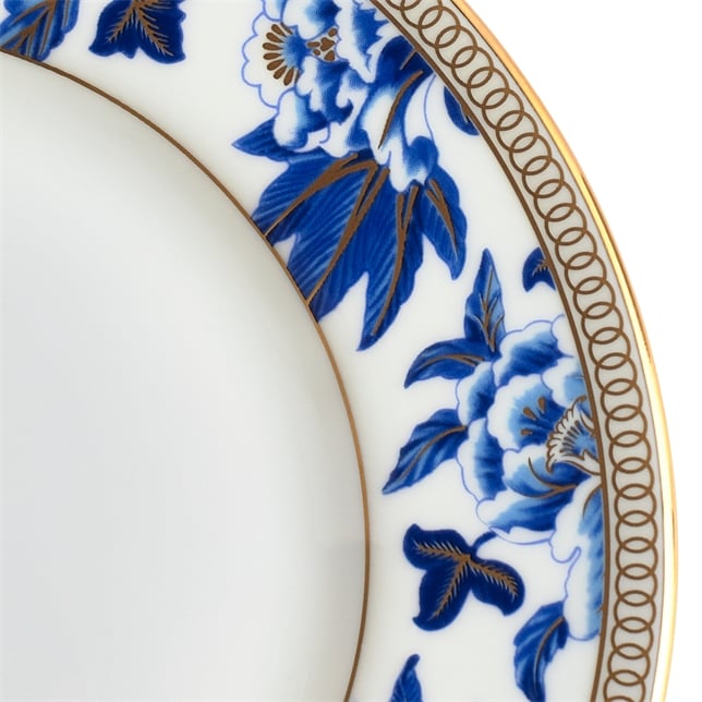 Wedgwood Blue Hibiscus Plate 15cm