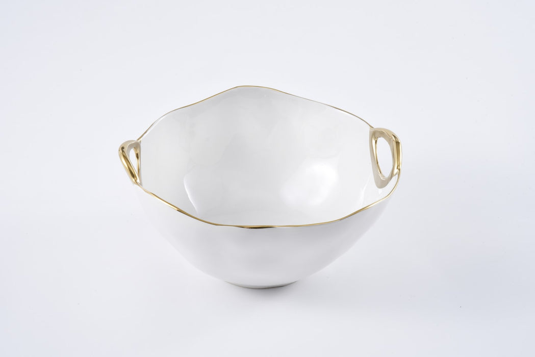 Pampa Bay Golden Handles Large Round Bowl